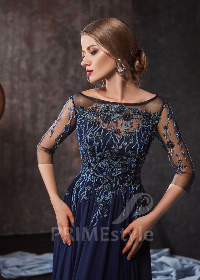 Čipkované šaty na ples LS404