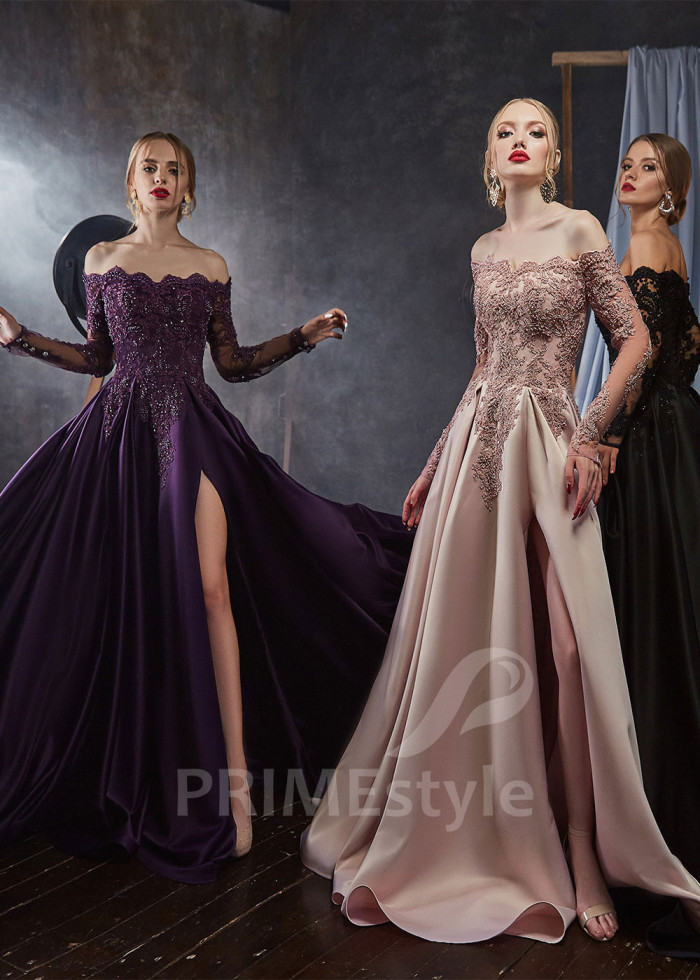 Čipkované šaty na ples LS412