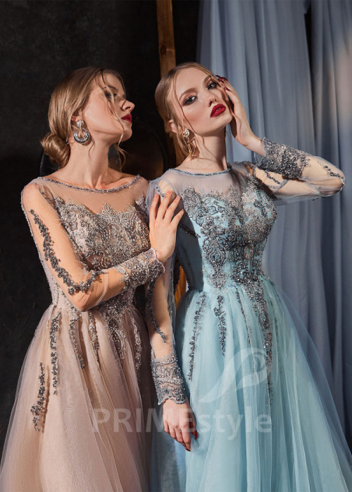 Luxusné šaty pre svadobné mamy LS414 2