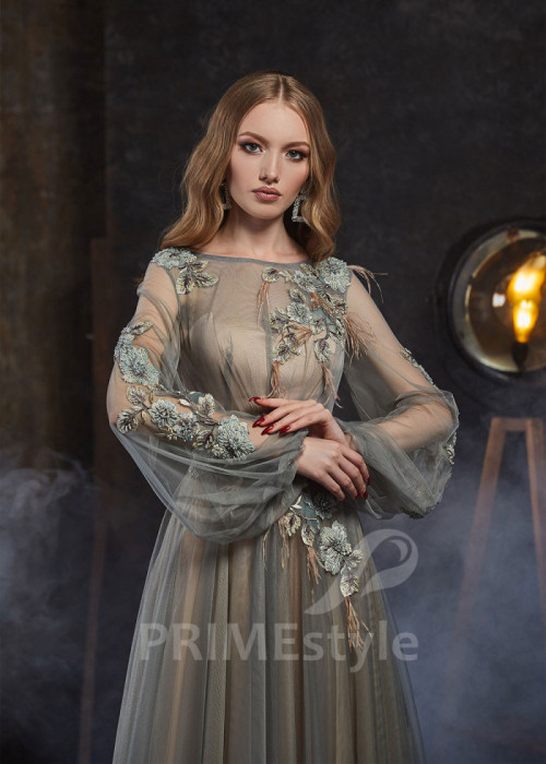 Dlhé šaty pre svadobné mamy LS433 2