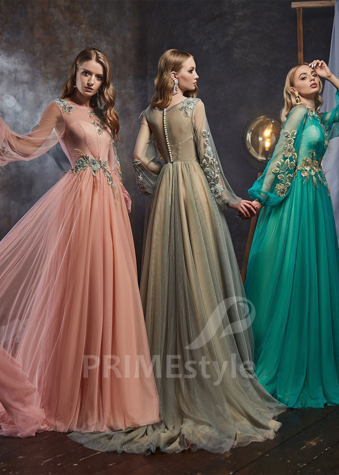 Dlhé šaty pre svadobné mamy LS433