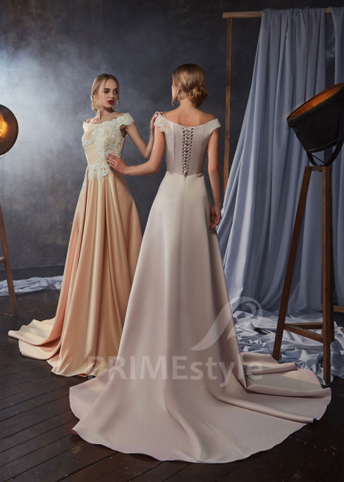 Trblietavé spoločenské šaty LS437 2