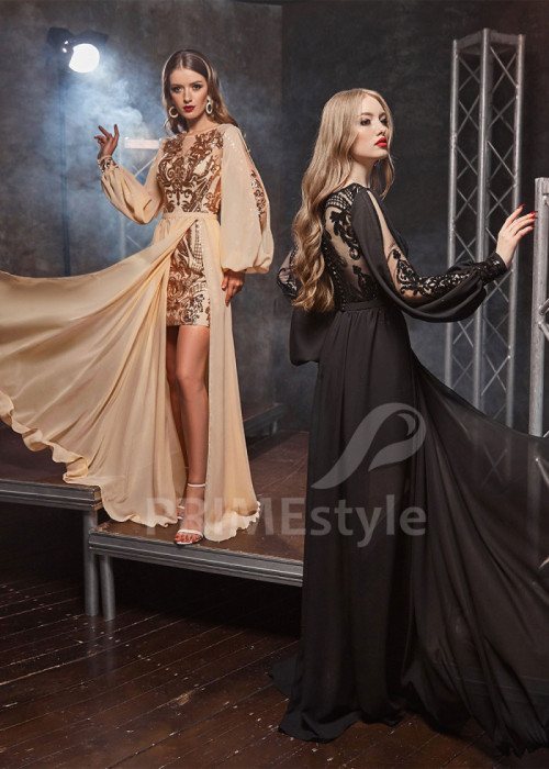 Čipkované šaty na ples LS439 2