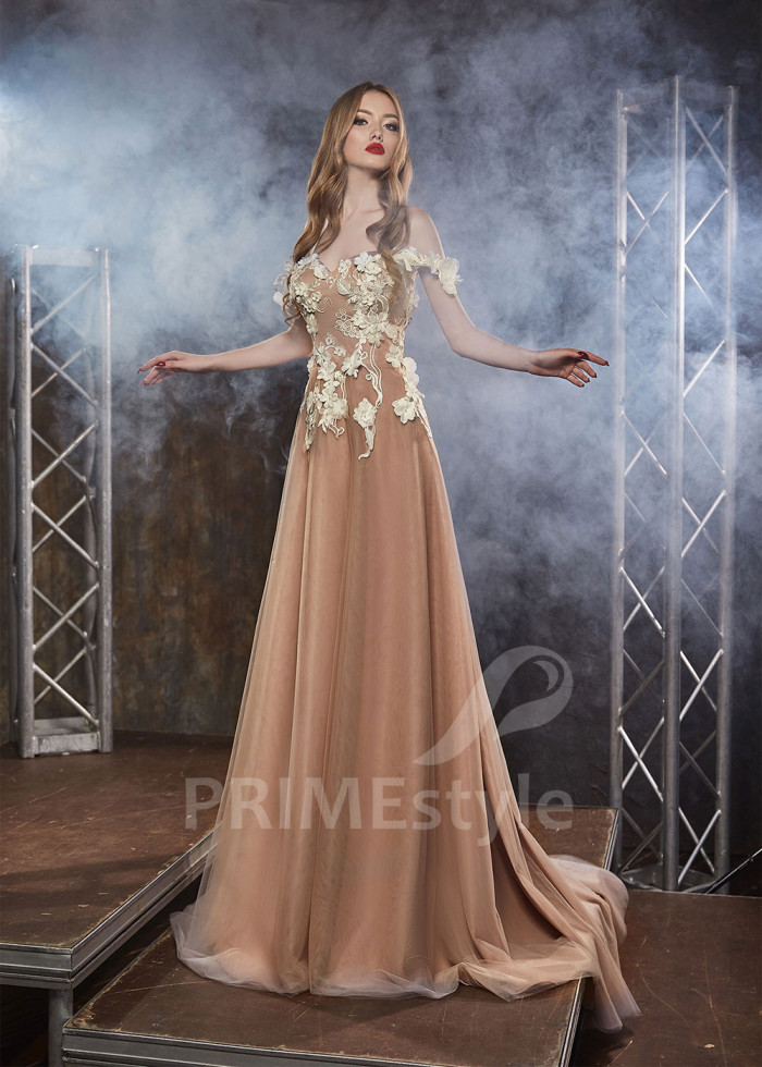 Saténové šaty na svadbu LS441