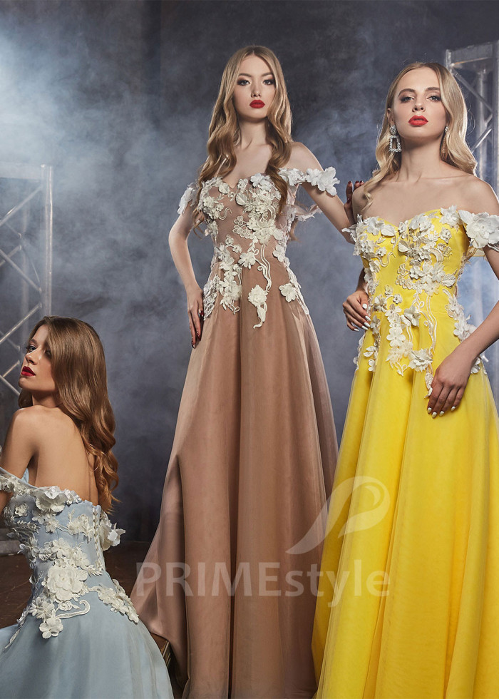 Saténové šaty na svadbu LS441