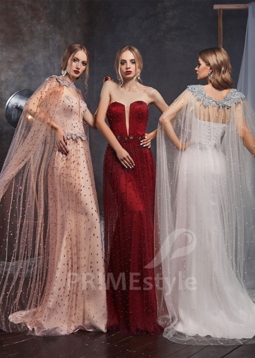 Elegantné šaty na ples LS447 2