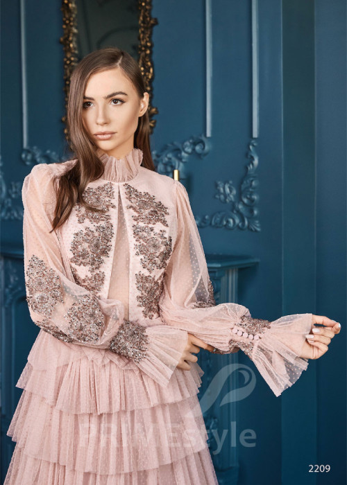 Luxusné šaty pre svadobné mamy LC2209 2
