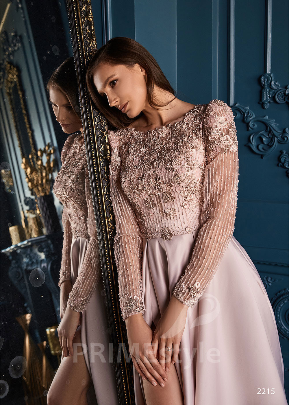 Luxusné šaty pre svadobné mamy LC2215