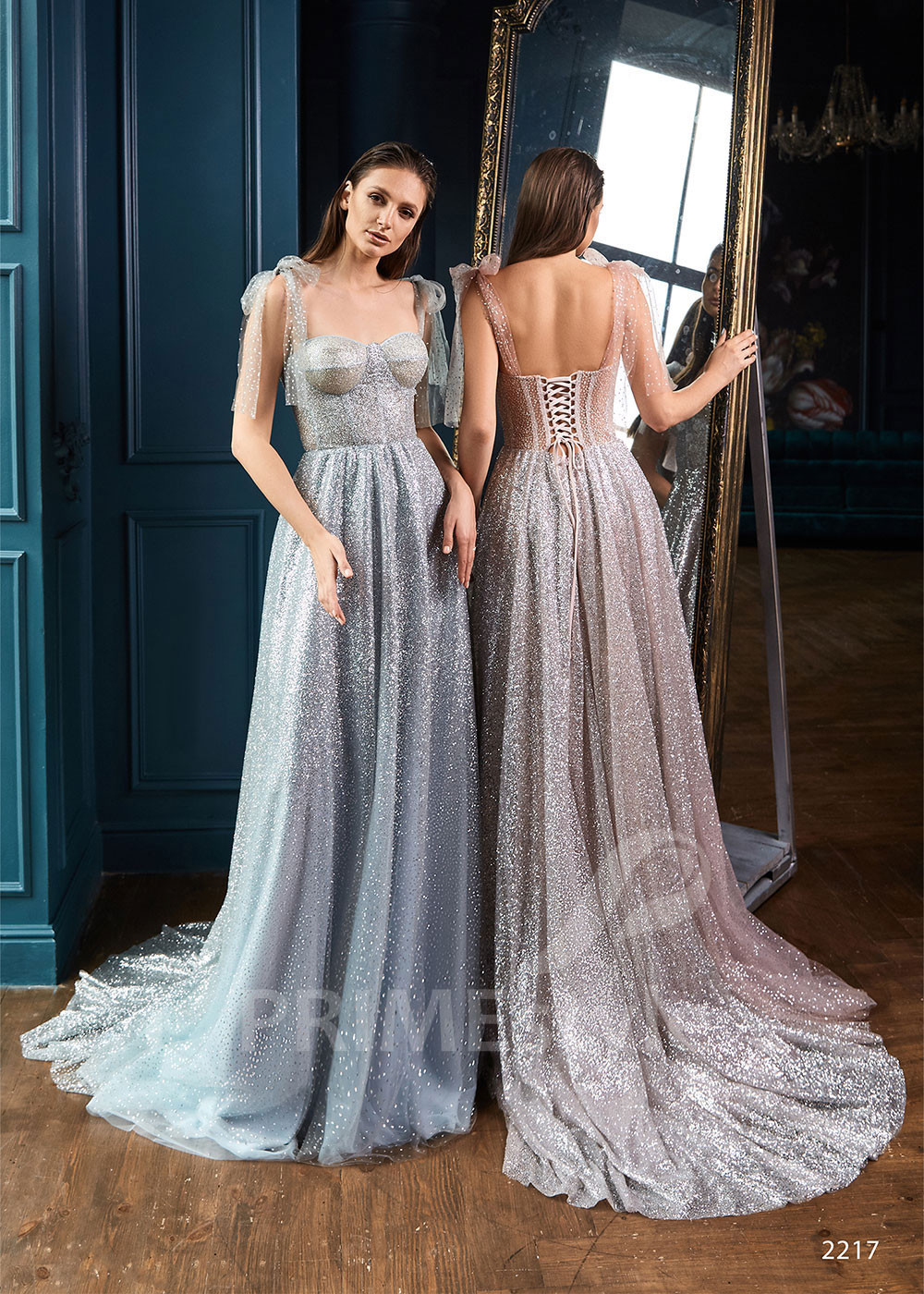 Trblietavé spoločenské šaty LC2217