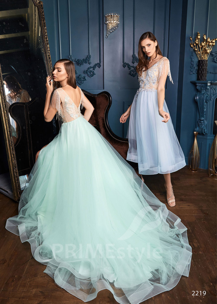 Princeznovské šaty na stužkovú LC2219