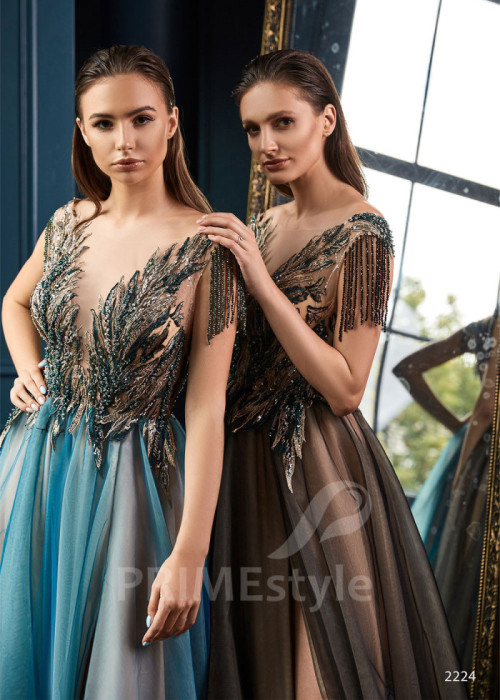 Moderné večerné šaty LC2224 2