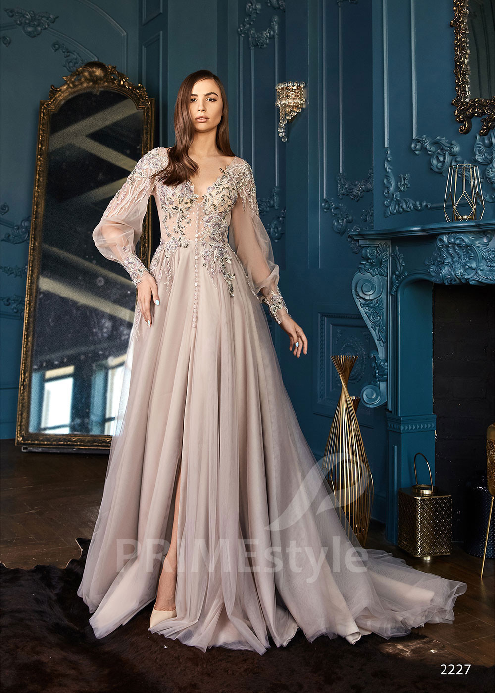 Luxusné šaty pre svadobné mamy LC2227