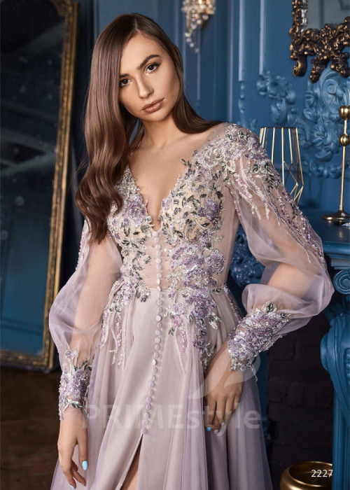 Luxusné šaty pre svadobné mamy LC2227 2