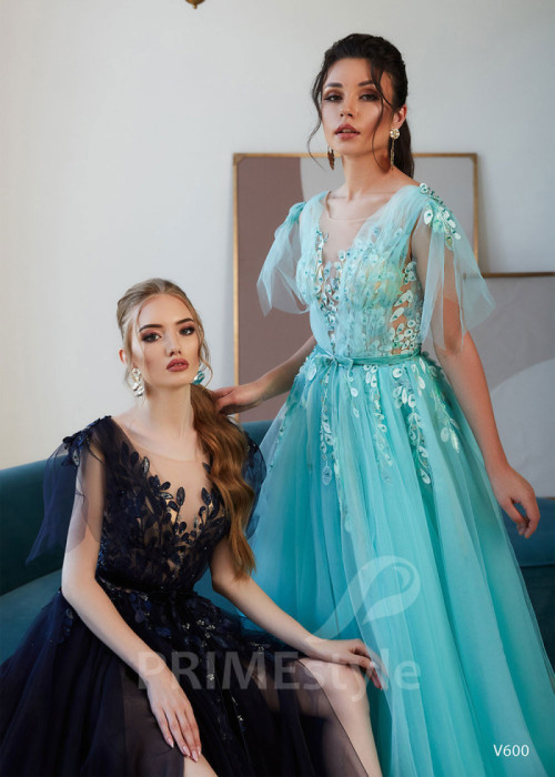 Čipkované šaty na ples LS600 2