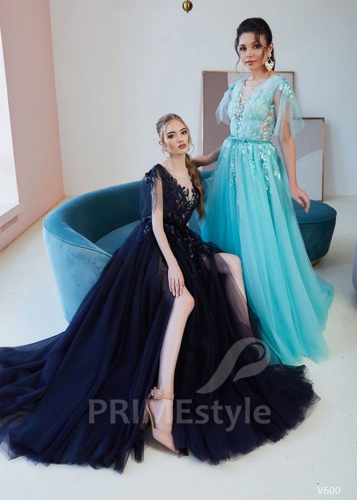 Čipkované šaty na ples LS600