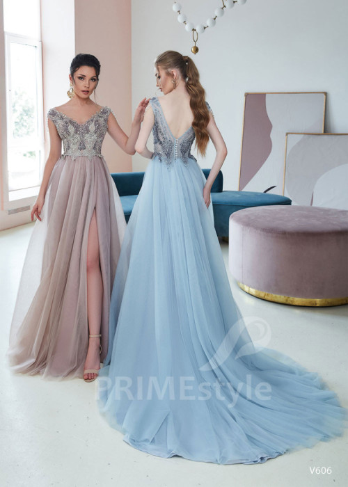 Slávnostné šaty na stužkovú LS606