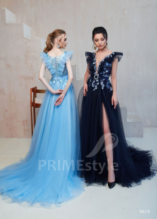 Extravagantné šaty na ples LS614