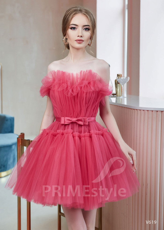 Extravagantné večerné šaty LS619