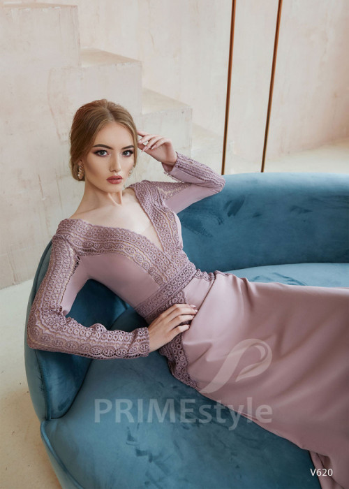 Krajkové šaty na svadbu LS620 2