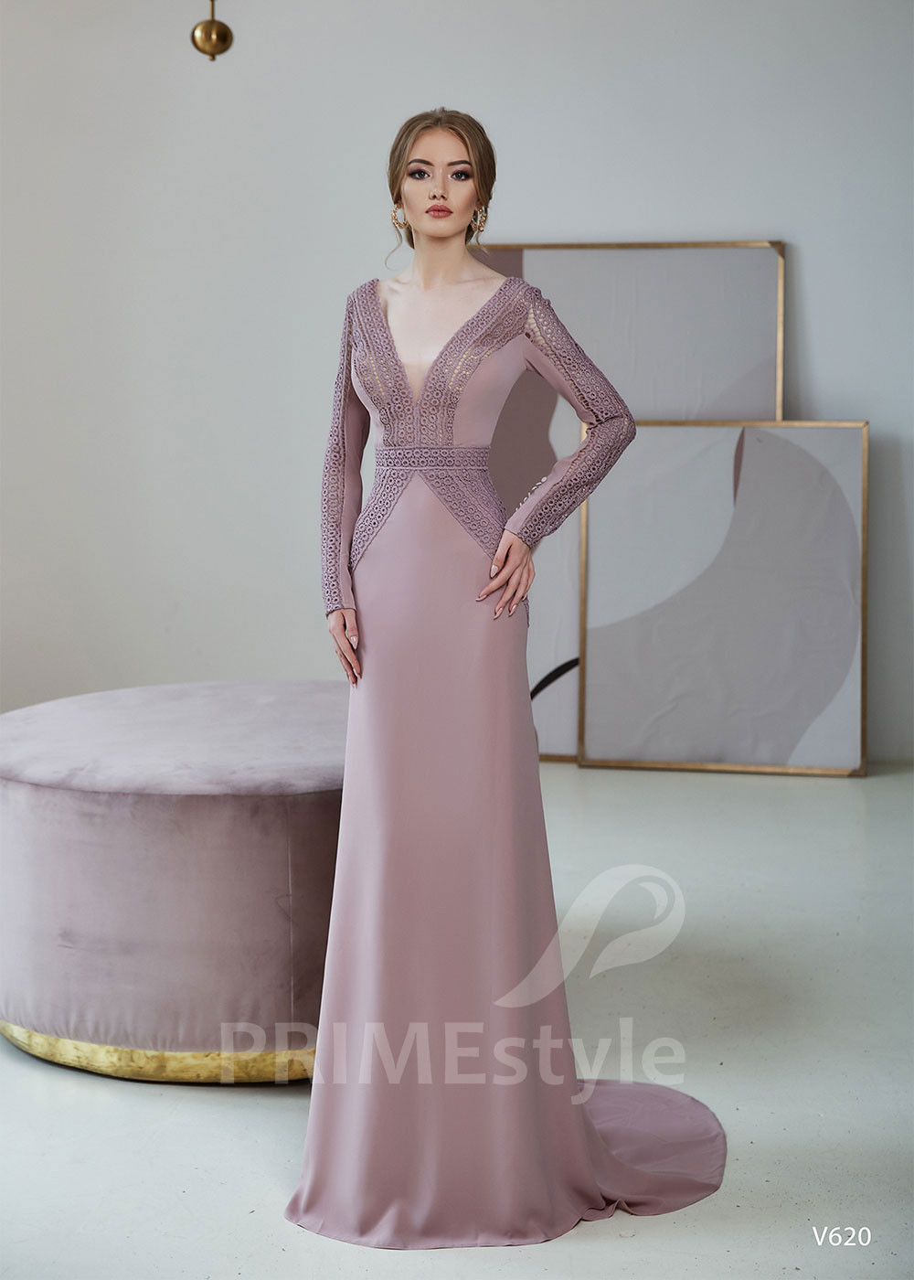 Krajkové šaty na svadbu LS620