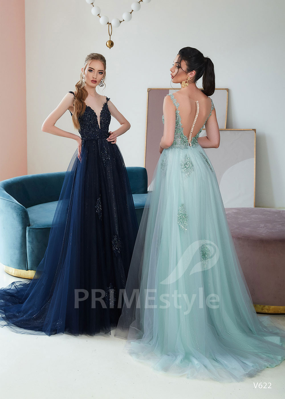 Jednoduché šaty na stužkovú LS622