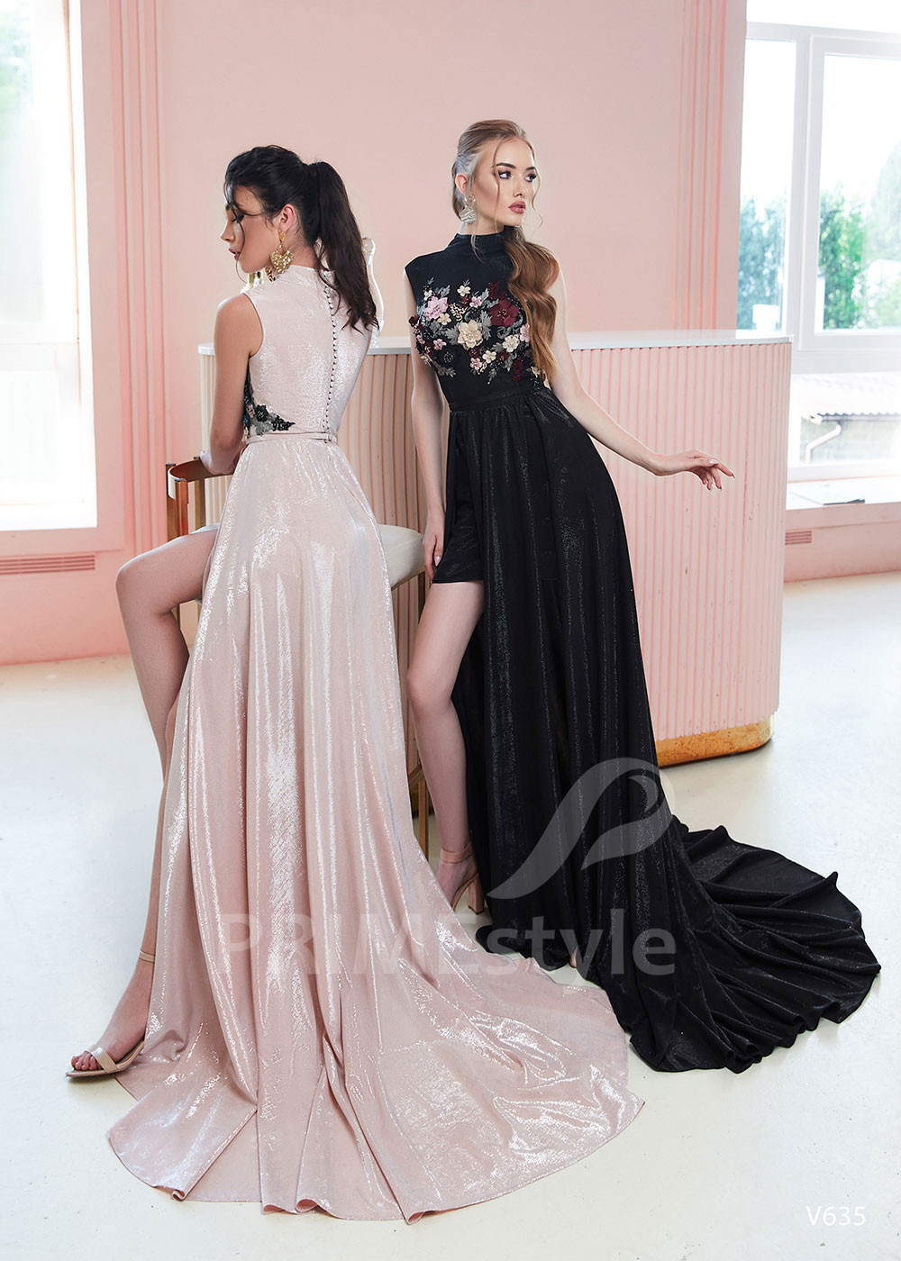 Extravagantné šaty na ples LS635