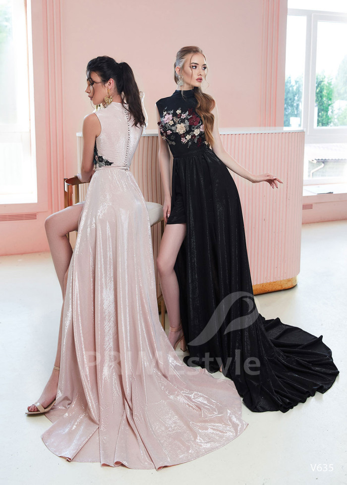 Extravagantné šaty na ples LS635