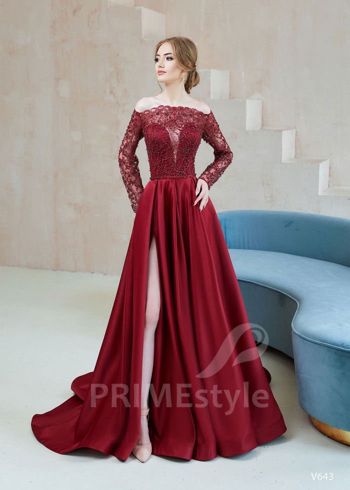 Luxusné spoločenské šaty LS643