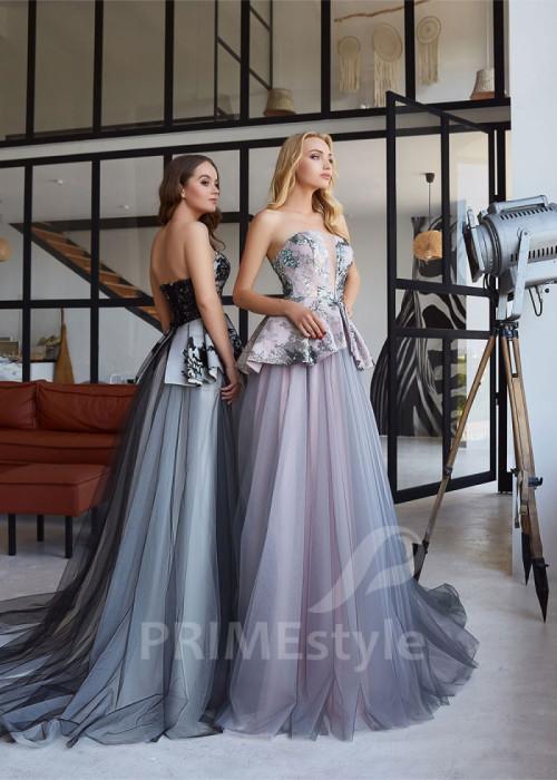 Moderné večerné šaty LC2117