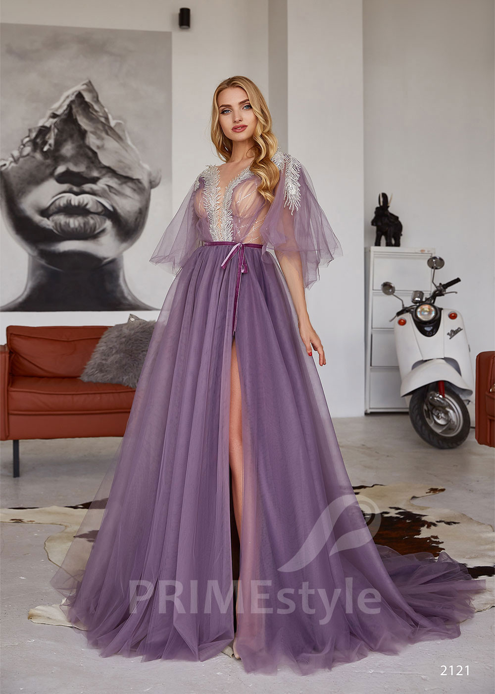 Dlhé šaty pre svadobné mamy LC2121