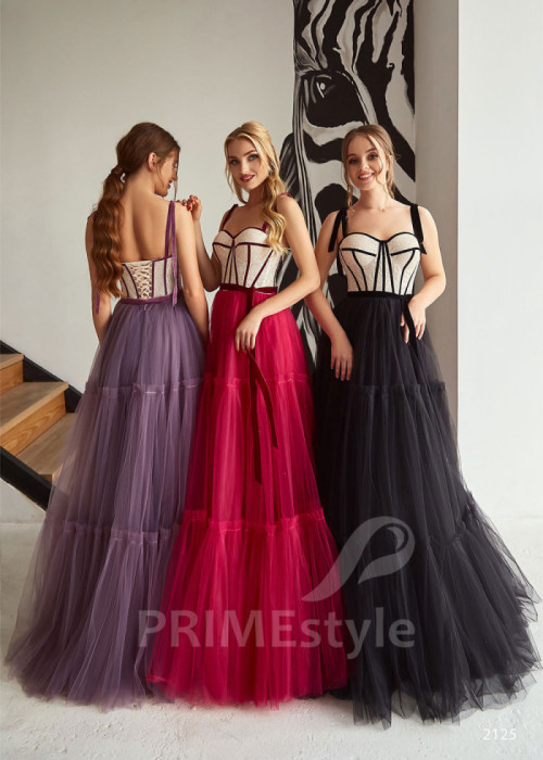 Extravagantné šaty na svadbu LC2125