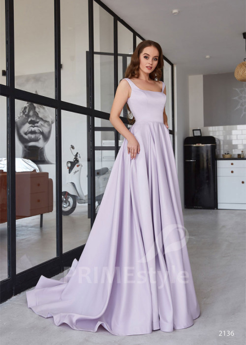 Elegantné šaty na stužkovú LC2136