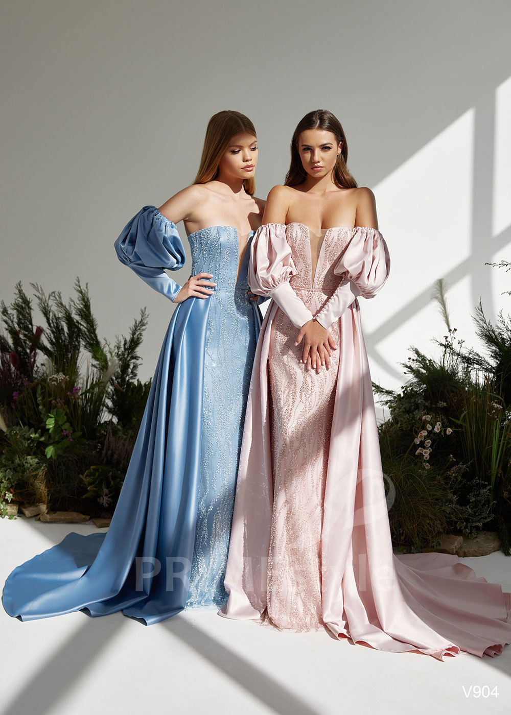 Moderné večerné šaty LS904