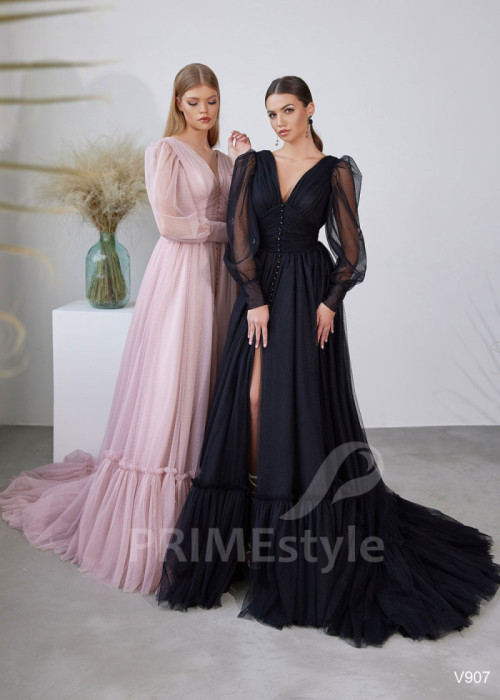 Dlhé šaty pre svadobné mamy LS907