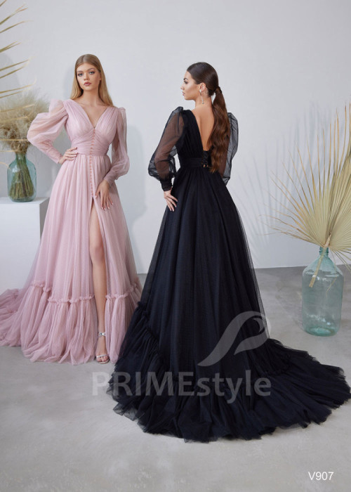 Dlhé šaty pre svadobné mamy LS907 2