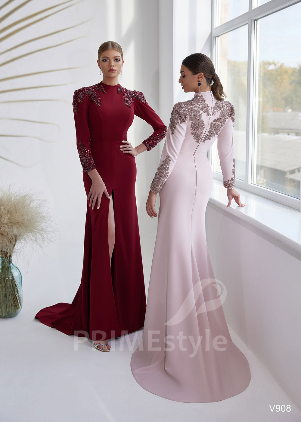 Sexy večerné šaty LS908