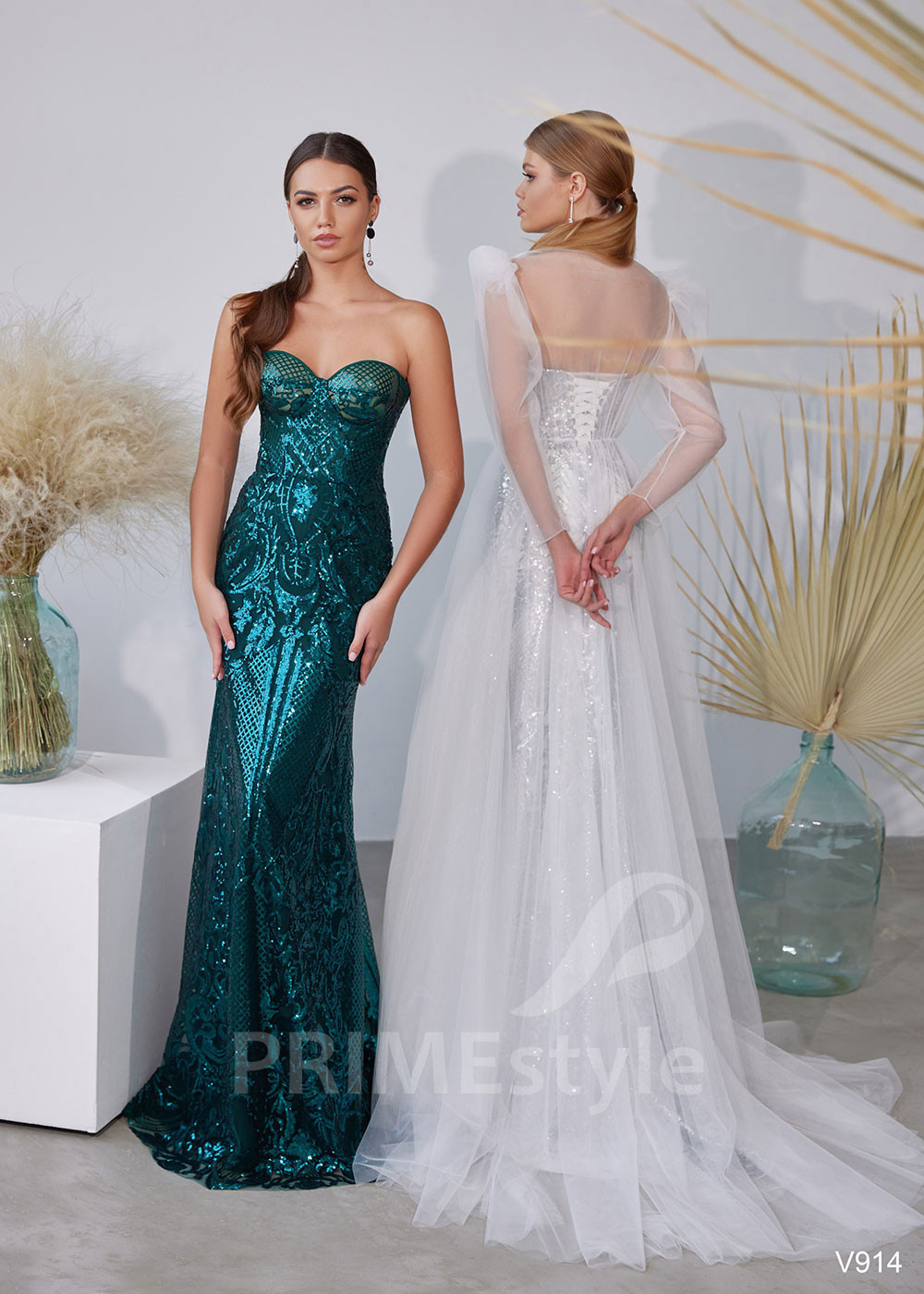 Luxusné šaty na svadbu LS914
