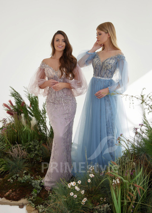 Luxusné šaty pre svadobné mamy LS915 2