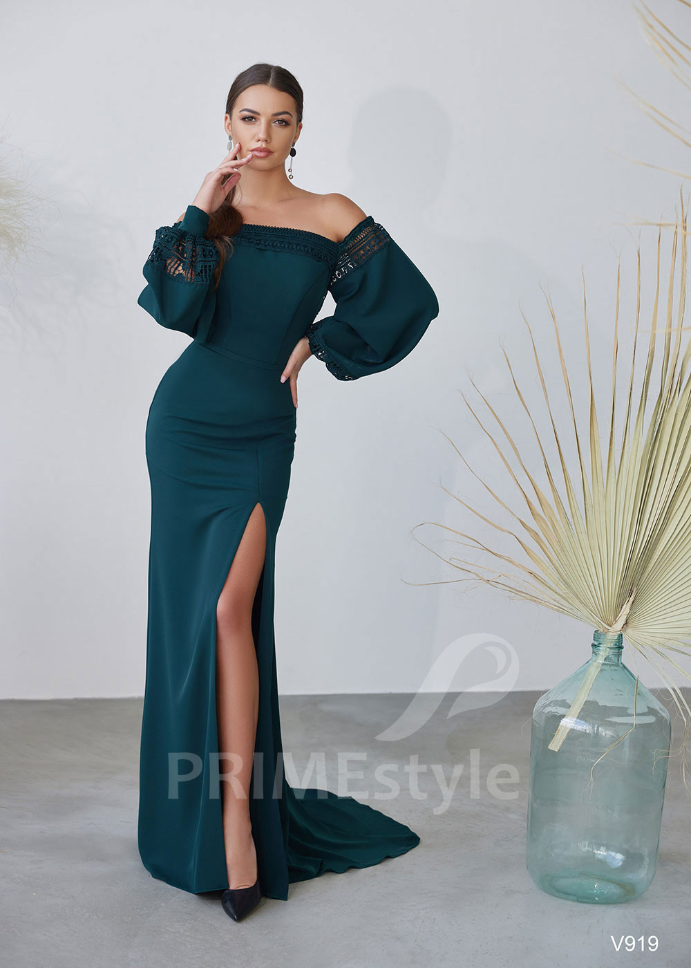 Elegantné večerné šaty LS919