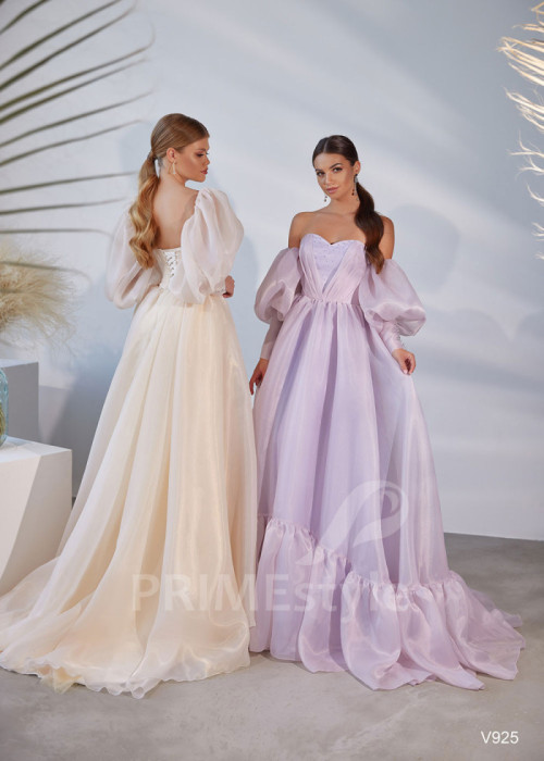 Luxusné šaty pre svadobné mamy LS925 2