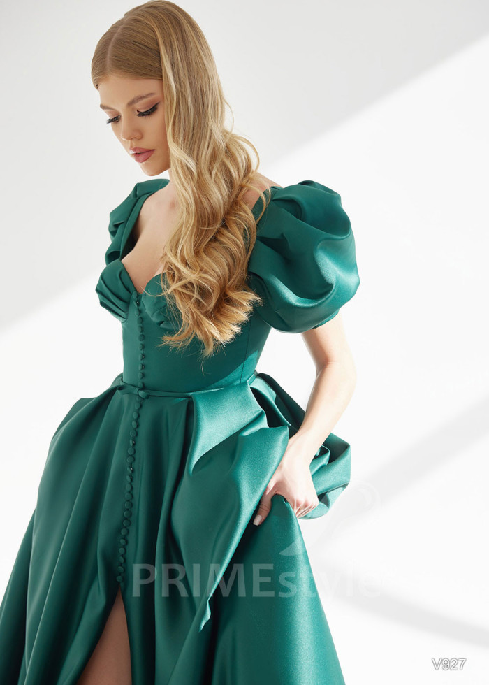 Saténové šaty pre družičky LS927