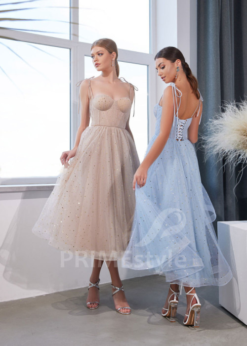 Tylové šaty pre družičky LS930