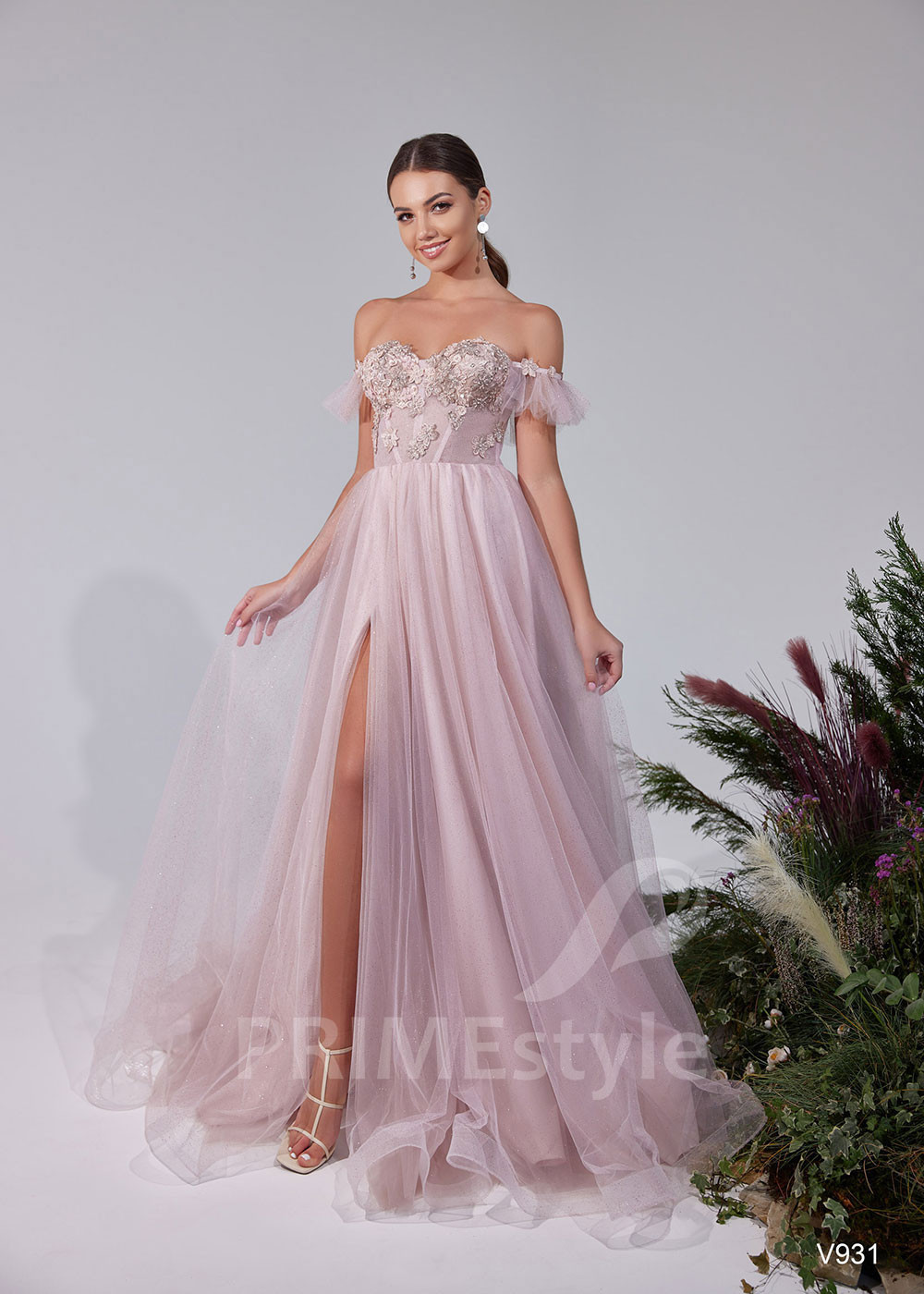 Luxusné šaty na stužkovú LS931