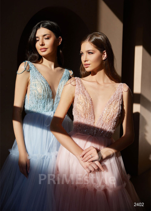 Elegantné večerné šaty LC2402 2