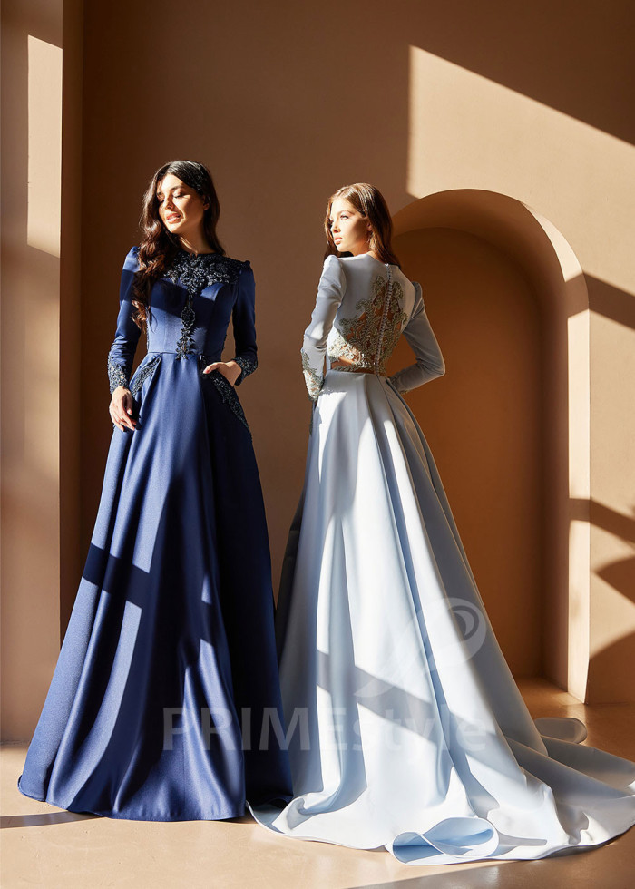 Elegantné šaty na ples LC2406