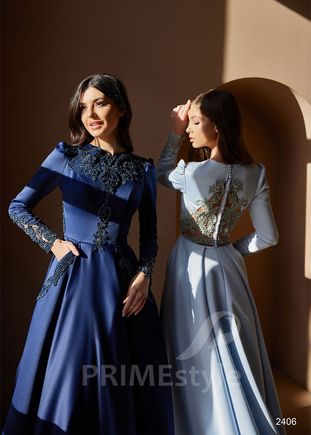 Elegantné šaty na ples LC2406