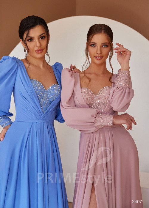 Elegantné šaty pre svadobné mamy LC2407 2