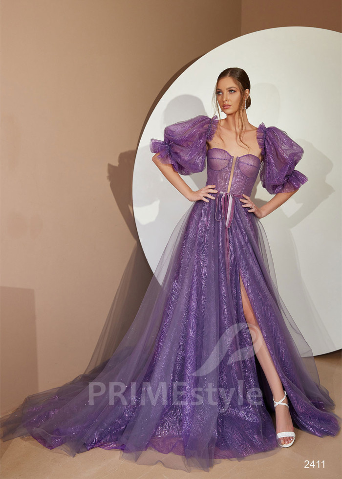 Luxusné šaty na stužkovú LC2411