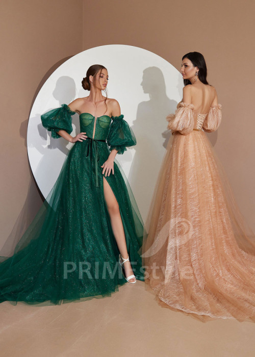 Luxusné šaty na stužkovú LC2411 2