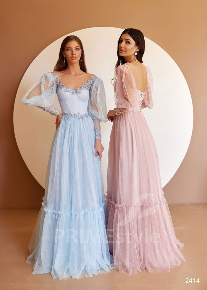 Luxusné šaty na stužkovú LC2414